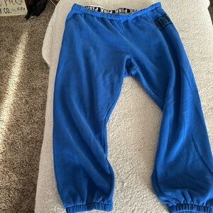 Blue sweatpants Victoria secret!